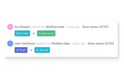 Data product workflow