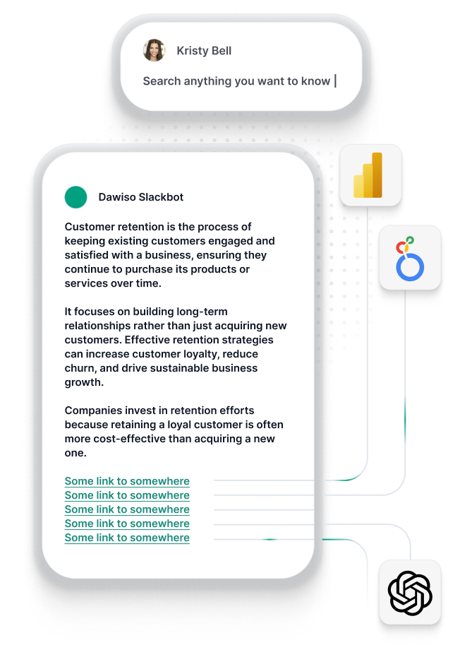 Natural language search