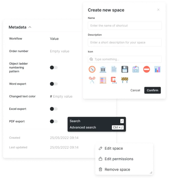 Dawiso platform interface