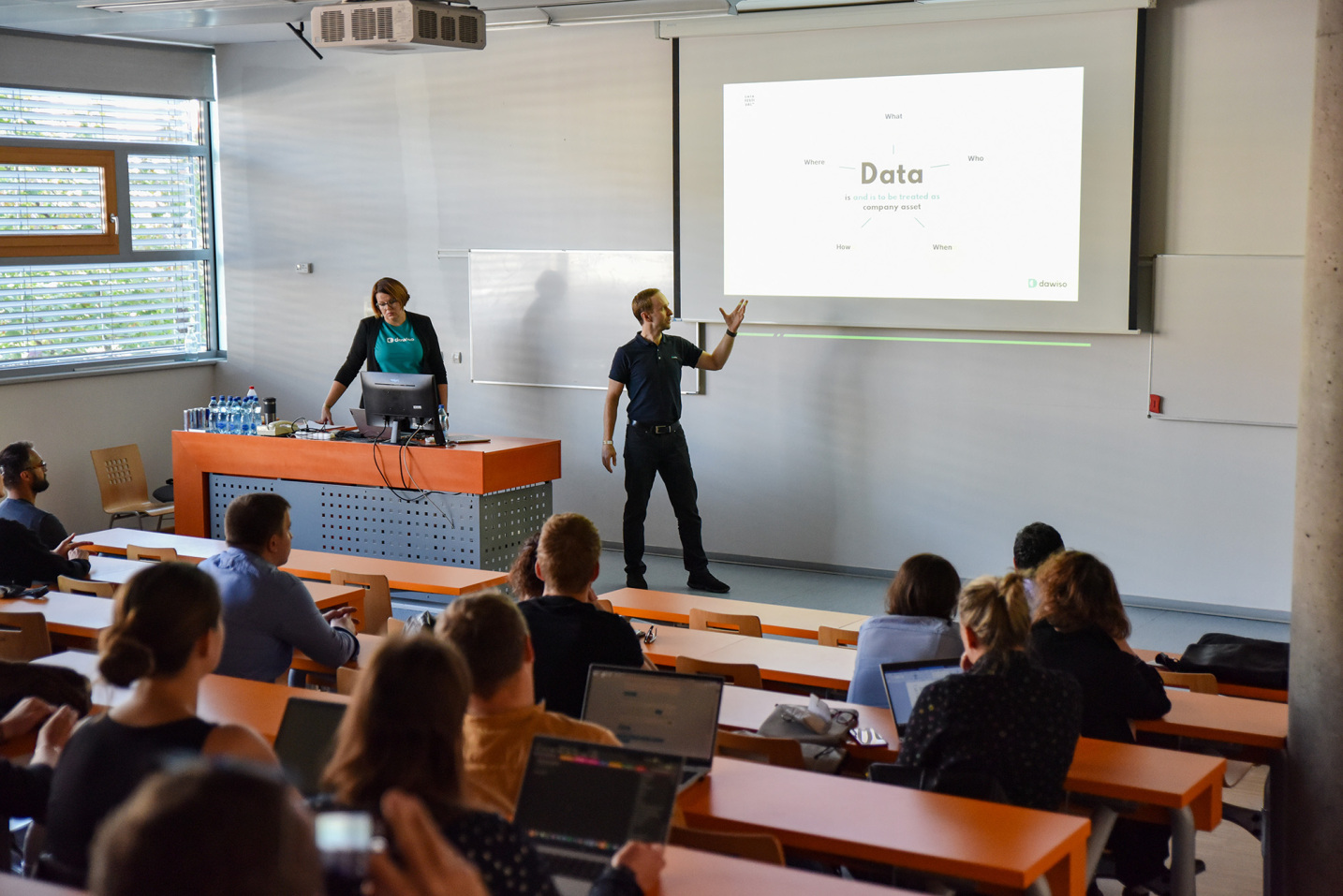 Workshop entitled Metadata: The key to the world of data at Innovation Week VŠE