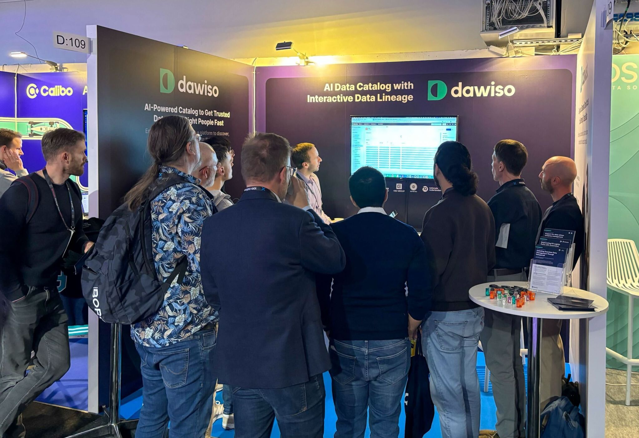 Dawiso team at Data Innovation Summit 2026 — Stand C32, Stockholm